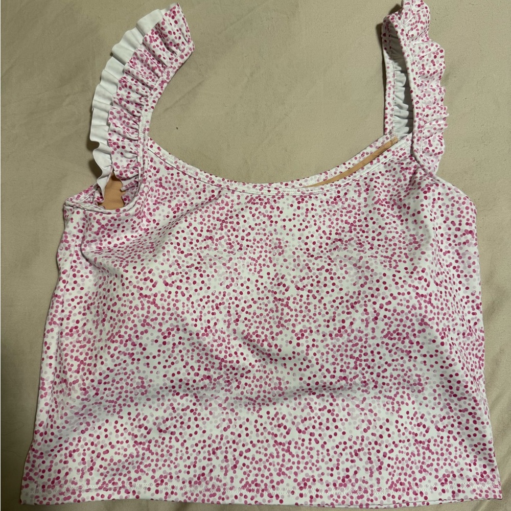 Kortni Jeane Ruffle Swim Top